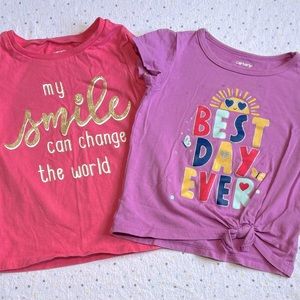 Carter’s: Toddler t-shirts